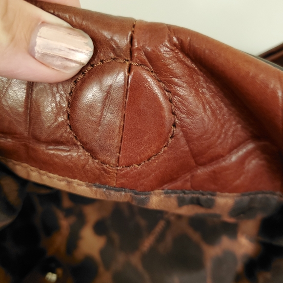 B. Makowsky brown handbag - Picture 6 of 6